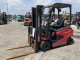 Xe nâng điện 2.5 tấn Nichiyu FB25PN-80-300SF, dịch giá, xe nâng Nhật bãi đời cao 2021. Sử dụng bình ắc quy Hitachi Lifttop VSI565. Xe nâng điện Nichiyu tại KCN Đồng Văn, Hà Nam